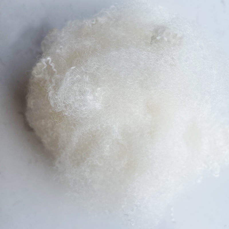 13DX120mm カーペット糸 特殊繊維 アイボリーホワイト